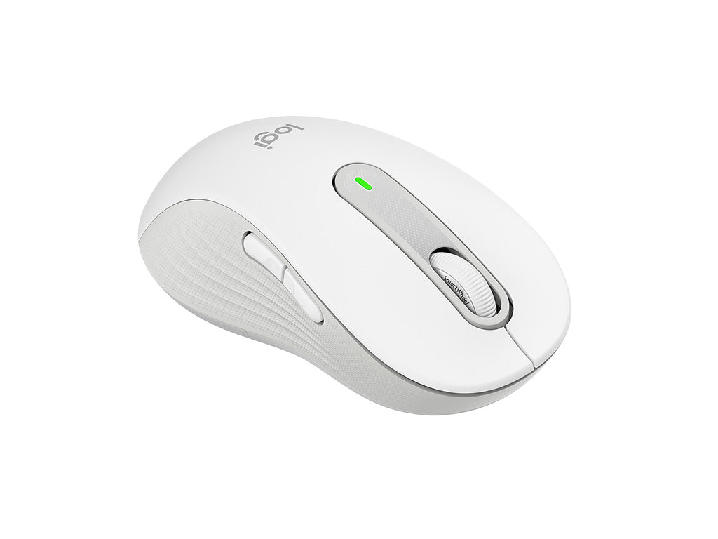 Miška Logitech Signature M650, velikost L, Bluetooth, LEFT, bela