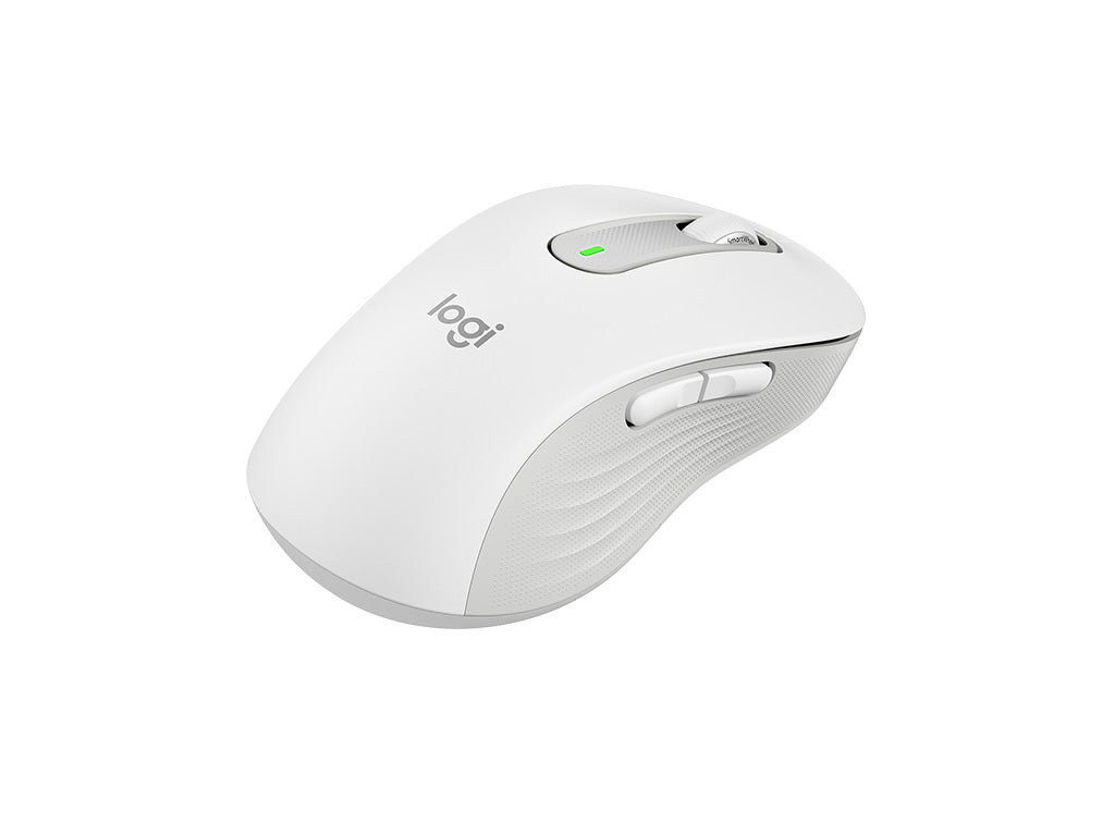 Miška Logitech Signature M650, velikost L, Bluetooth, LEFT, bela