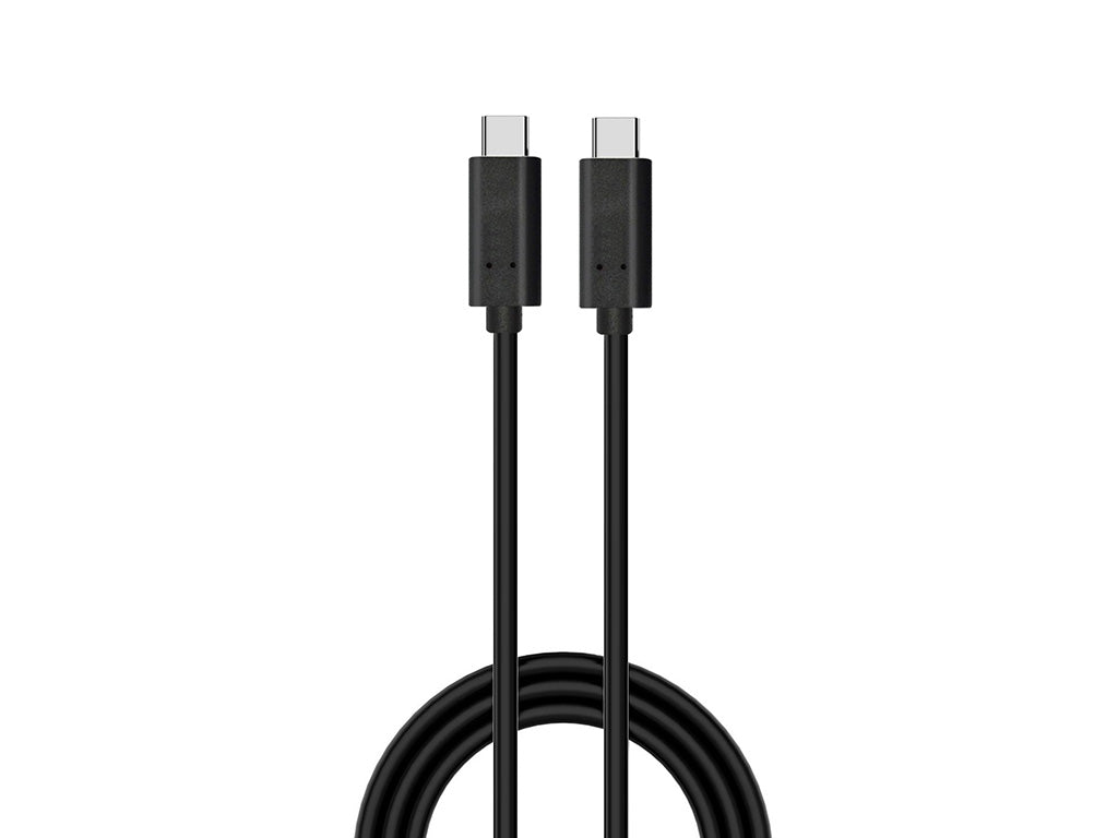Kabel USB-C v USB-C, USB 3.2 Gen1, 10Gbps, 60W, 4K @ 60Hz, 1m, črn, Ewent