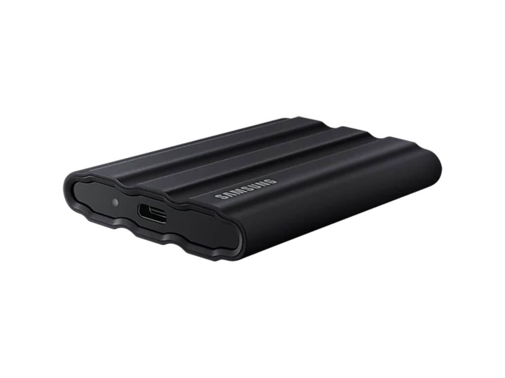 Zunanji SSD 2TB Type-C USB 3.2 Gen2 NVMe, IP65, Samsung T7 Shield, črn, MU-PE2T0S