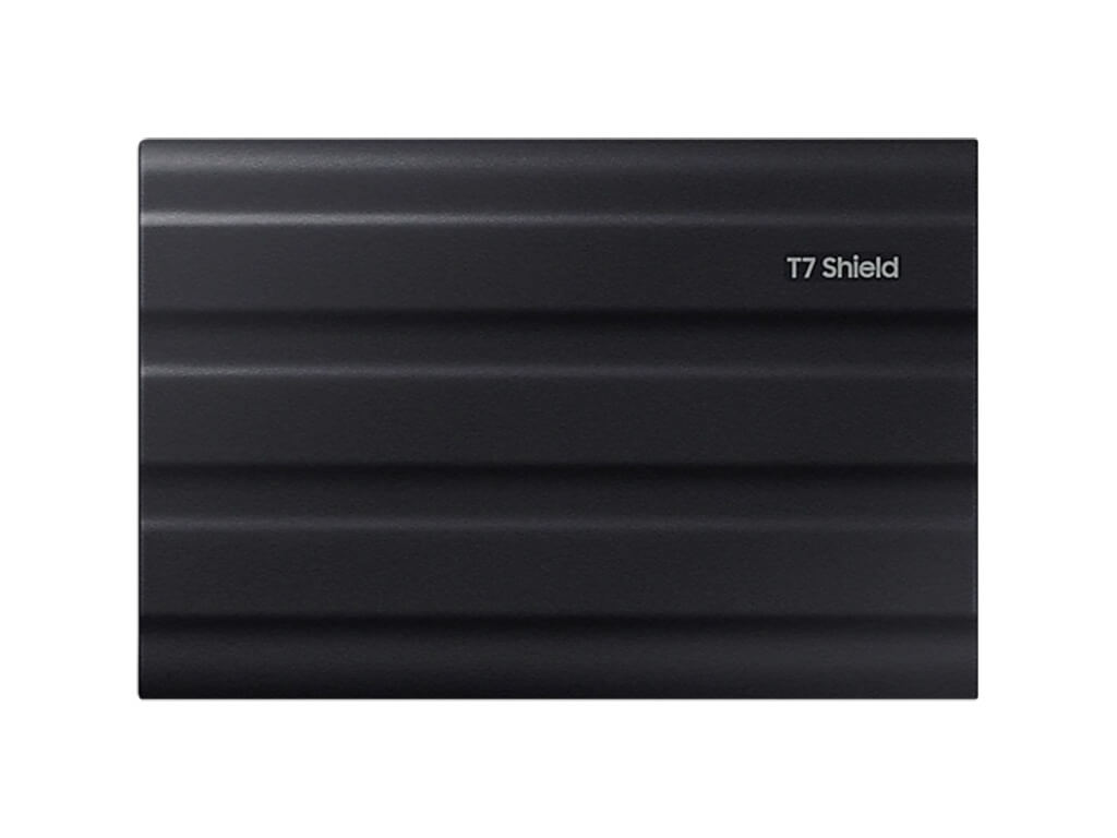 Zunanji SSD 1TB Type-C USB 3.2 Gen2 NVMe, IP65, Samsung T7 Shield, črn, MU-PE1T0S