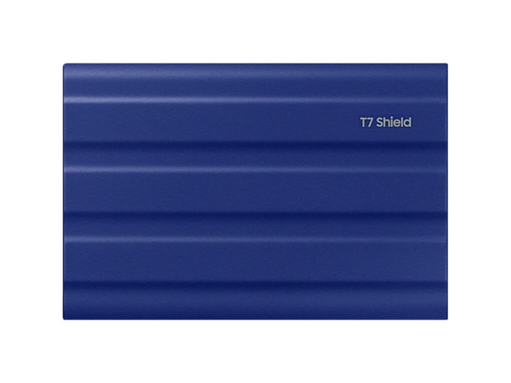 Zunanji SSD 2TB Type-C USB 3.2 Gen2 NVMe, IP65, Samsung T7 Shield, moder, MU-PE2T0R