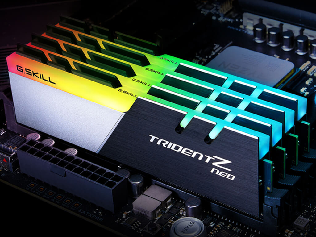 RAM DDR4 16GB Kit (2x 8GB) PC4-28800 3600MT/s, CL16, 1.35V, G.SKILL Trident Z Neo