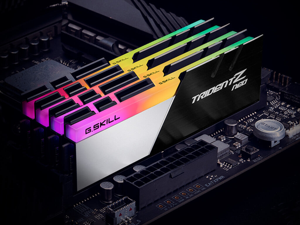 RAM DDR4 32GB Kit (2x 16GB) PC4-28800 3600MT/s, CL16, 1.35V, G.SKILL Trident Z Neo