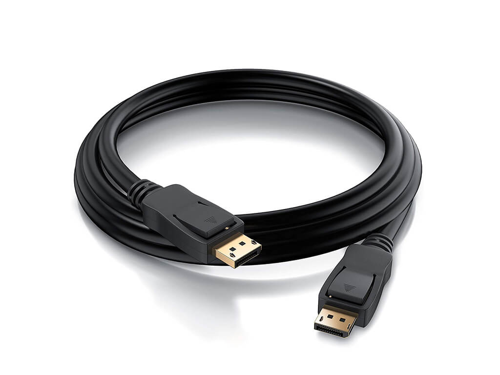 Kabel DisplayPort 1.4, M/M, 8K 60Hz, 4K 240Hz, Shielded, 3m, črn, Ewent EC1407