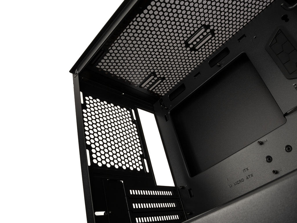 Računalniško ohišje Lian Li LANCOOL 205M Mesh, Micro-ATX, kaljeno steklo, črno