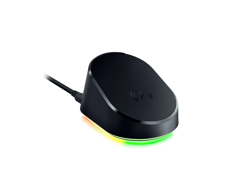 Polnilna postaja Razer Mouse Dock Pro s polnilnim ploščkom