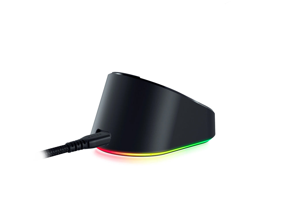 Polnilna postaja Razer Mouse Dock Pro s polnilnim ploščkom