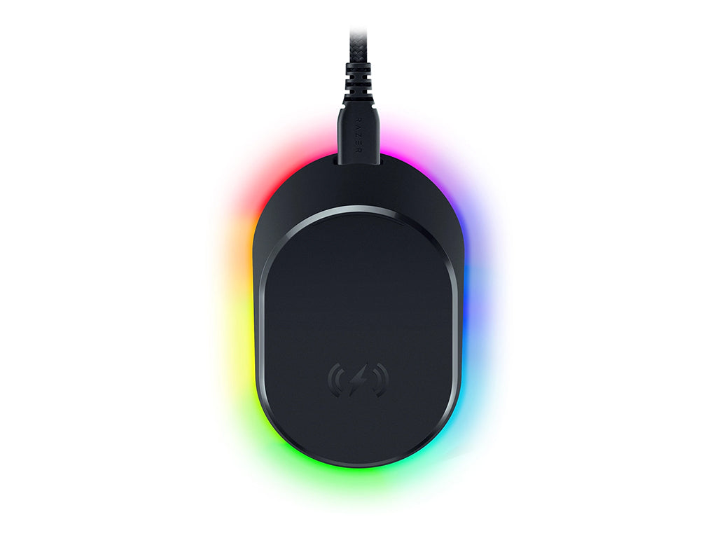 Polnilna postaja Razer Mouse Dock Pro s polnilnim ploščkom