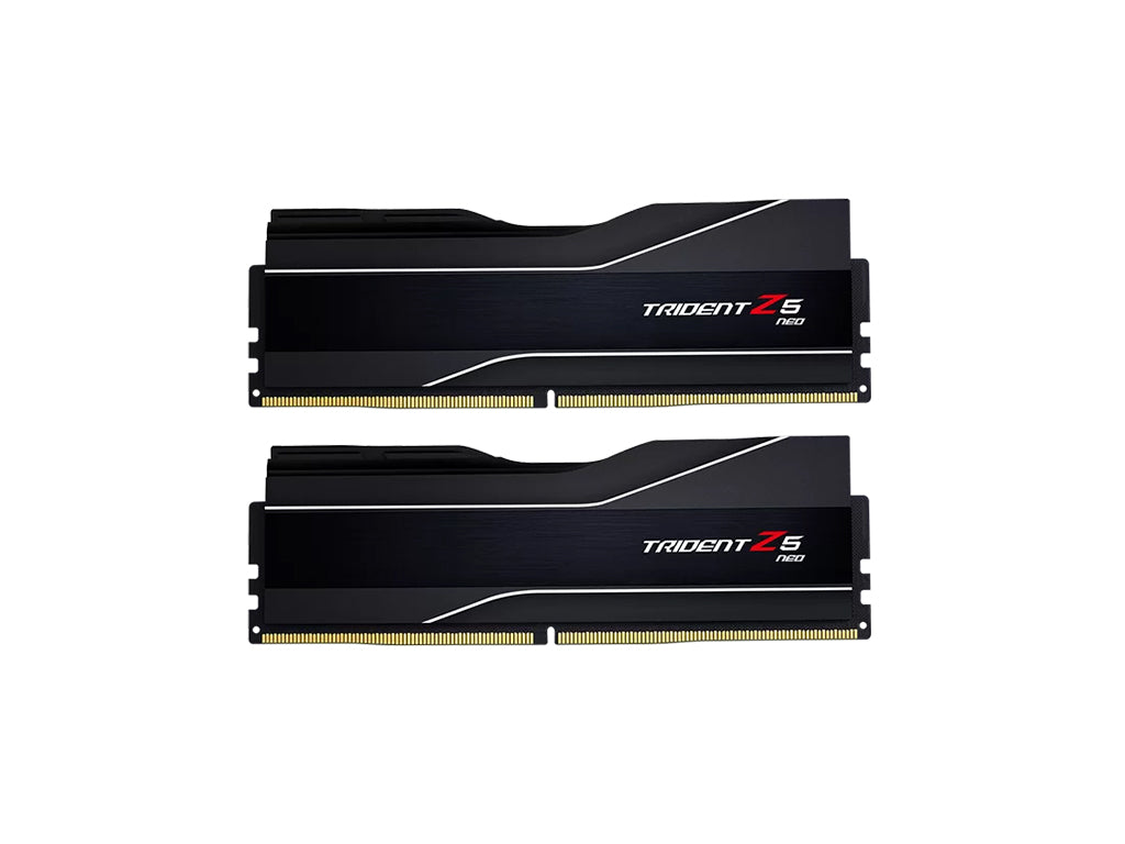 RAM DDR5 32GB Kit (2x16GB) PC5-48000 6000MT/s CL32 1.35V, G.SKILL Trident Z5 Neo AMD EXPO, Intel XMP