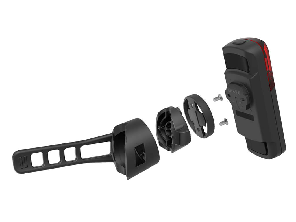 Radarska zadnja luč Bryton Gardia R300L, USB-C, ANT+, BLE