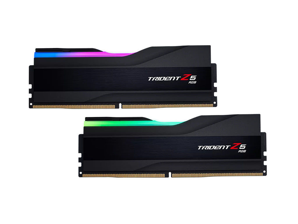 RAM DDR5 32GB Kit (2x 16GB) PC5-60800 7600 MT/s CL36 1.40V, G.SKILL Trident Z5 RGB, Intel XMP