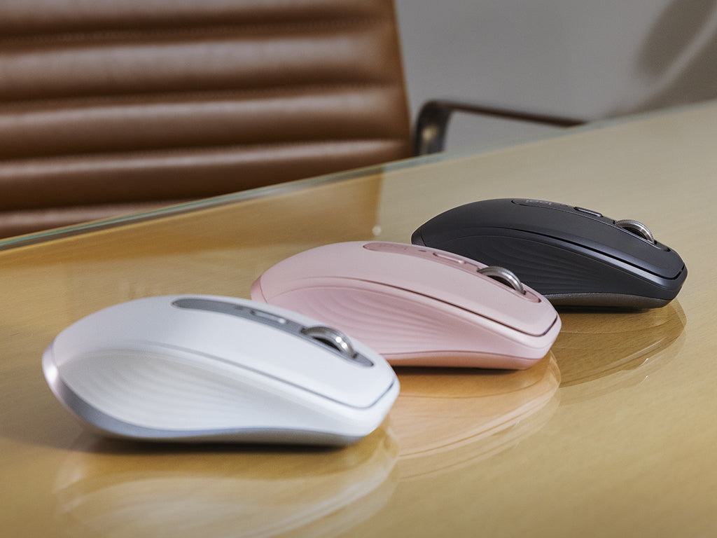 Miška Logitech MX Anywhere 3S, Bluetooth, DarkField laser, siva