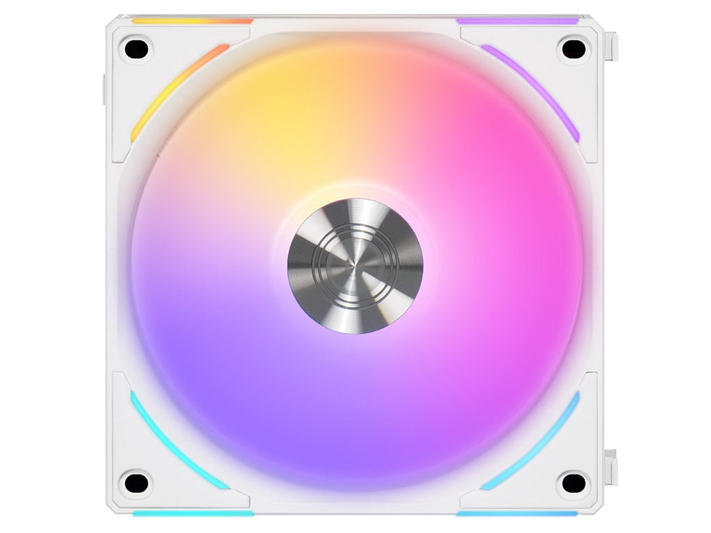 Ventilator za ohišje Lian Li UNI FAN AL120 V2 RGB PWM 120mm, bel
