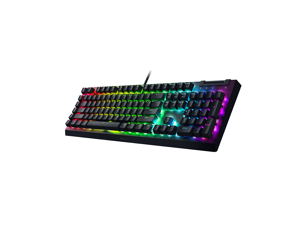 Tipkovnica Razer BlackWidow V4 X, zelena stikala, US SLO g.