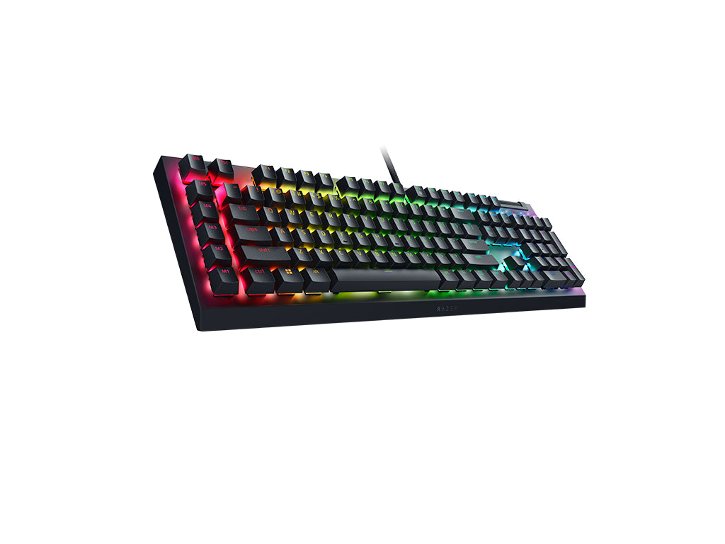 Tipkovnica Razer BlackWidow V4 X, zelena stikala, US SLO g.