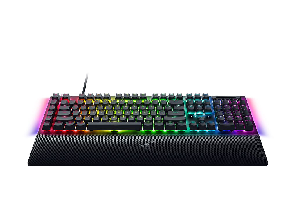 Tipkovnica Razer BlackWidow V4, zelena stikala, US SLO g.