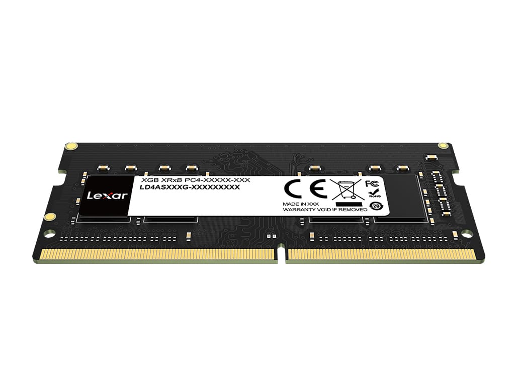 RAM SODIMM DDR4 32GB PC4-25600 3200MT/s CL19 1.2V Lexar