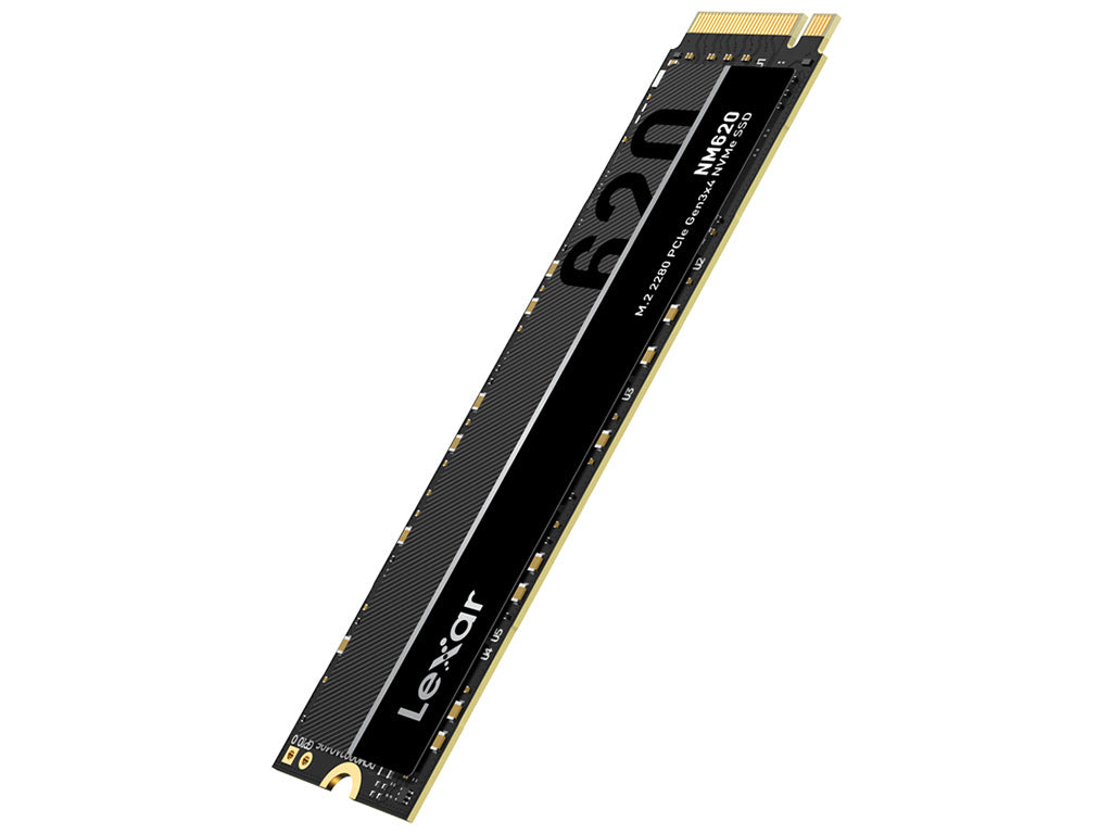 SSD 512GB M.2 80mm PCI-e 3.0 x4 NVMe, 3D TLC, Lexar NM620 (LNM620X512G-RNNNG)