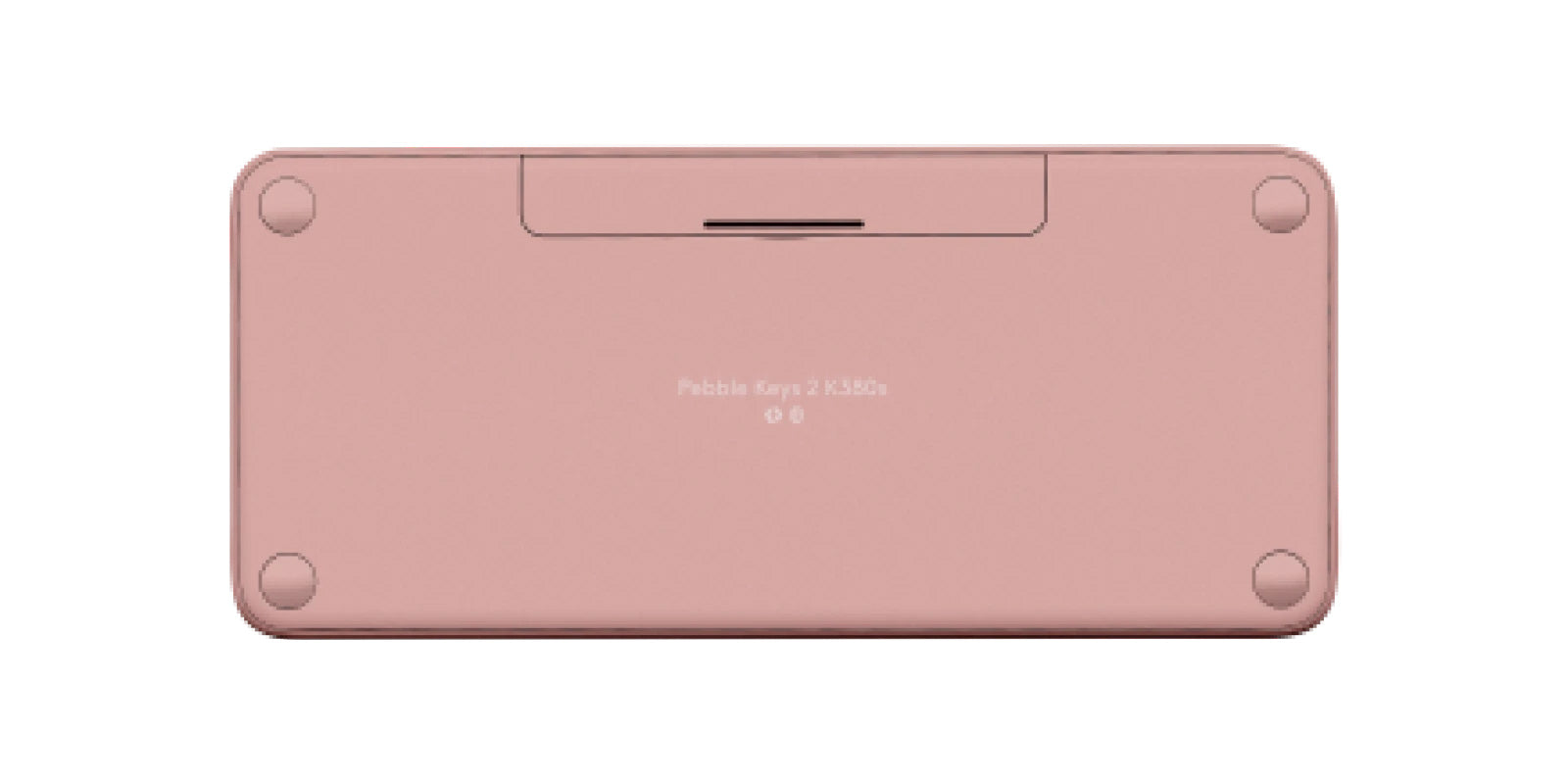 Tipkovnica Logitech Pebble Keys 2 K380s Multi-Device, roza, SLO g.