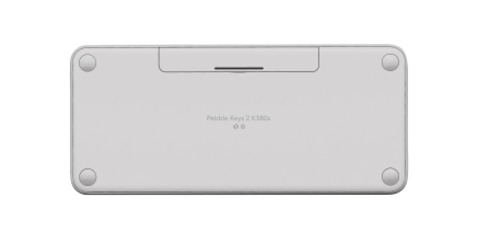 Tipkovnica Logitech Pebble Keys 2 K380s Multi-Device, bela, SLO g.