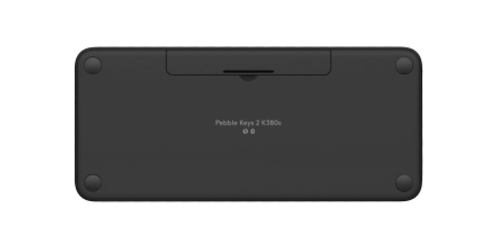 Tipkovnica Logitech Pebble Keys 2 K380s Multi-Device, grafitna, SLO g.
