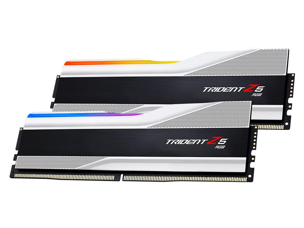 RAM DDR5 32GB Kit (2x 16GB) PC5-57600 7200MT/s CL34 1.40V, G.SKILL Trident Z5 RGB, Intel XMP