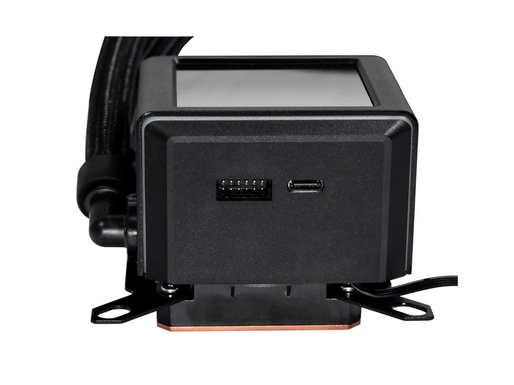 Komplet za tekočinsko hlajenje AIO Liquid Cooler Lian Li GALAHAD II LCD 360 SL-Infinity, ARGB, črn