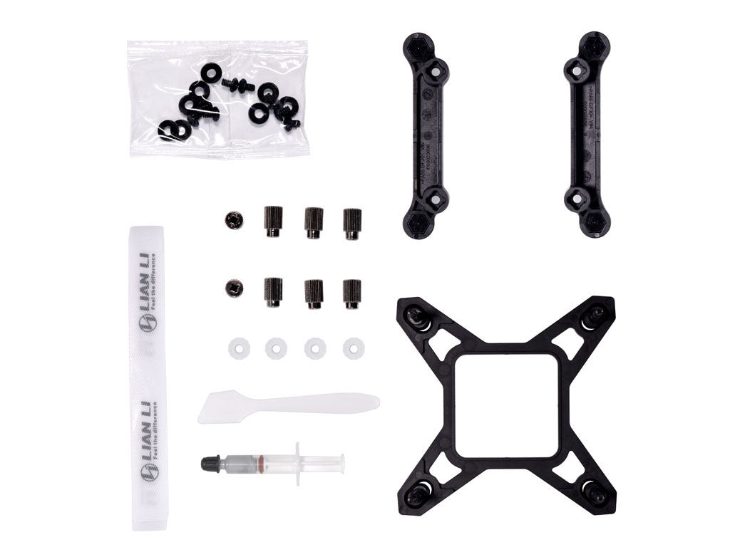 Komplet za tekočinsko hlajenje AIO Liquid Cooler Lian Li GALAHAD II LCD 280, ARGB, bel