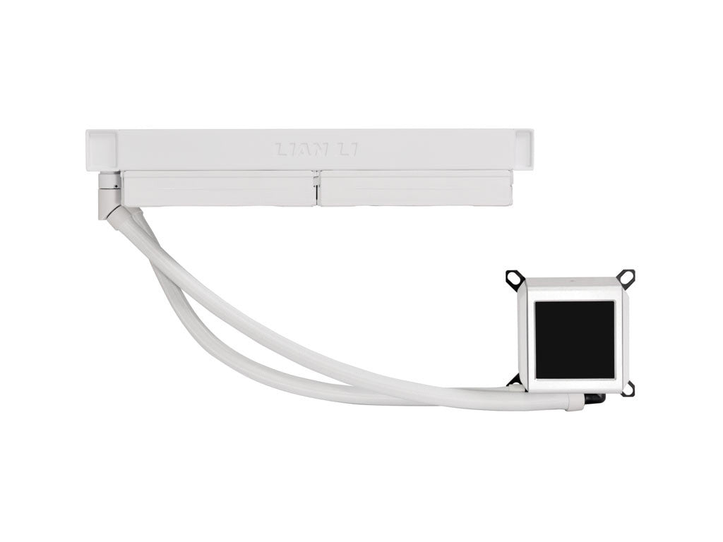 Komplet za tekočinsko hlajenje AIO Liquid Cooler Lian Li GALAHAD II LCD 280, ARGB, bel