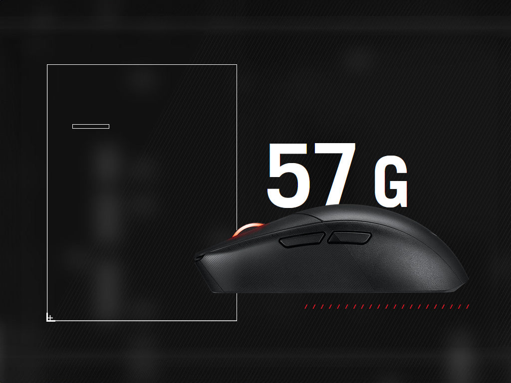 Miška ASUS ROG Strix Impact III Wireless