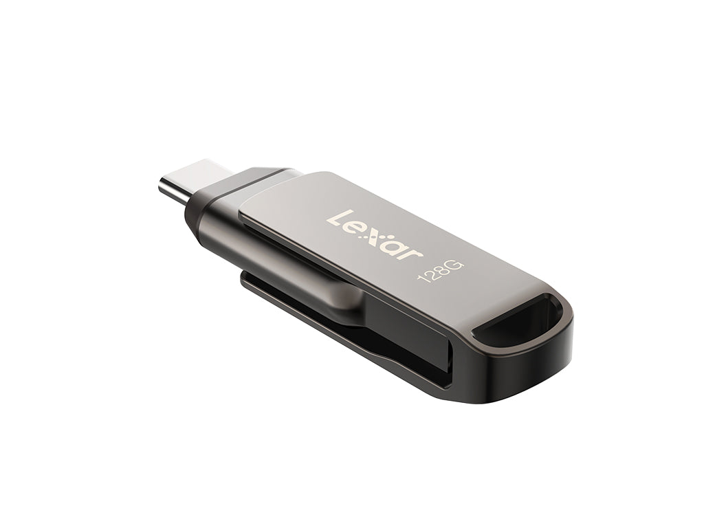 USB ključek Lexar JumpDrive Dual Drive D400, 128GB, USB 3.1 Type-C, 130 MB/s