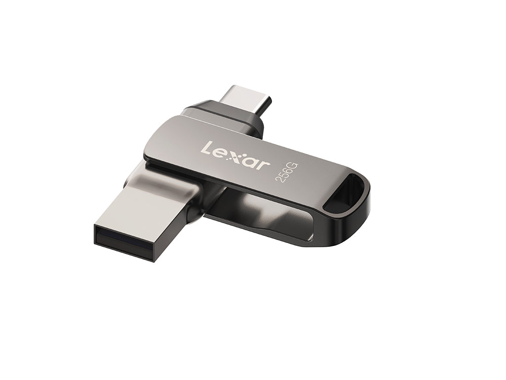 USB ključek Lexar JumpDrive Dual Drive D400, 256GB, USB 3.1 Type-C, 130 MB/s