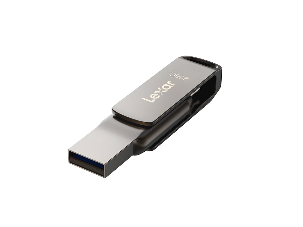 USB ključek Lexar JumpDrive Dual Drive D400, 256GB, USB 3.1 Type-C, 130 MB/s