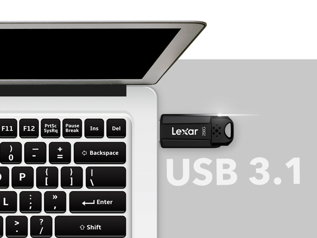 USB ključek Lexar JumpDrive S80, 64GB, USB 3.1, 150 MB/s