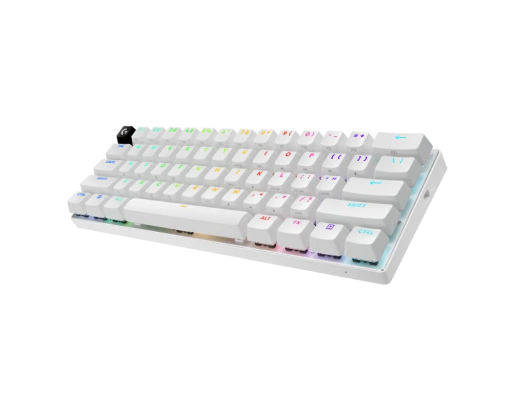 Tipkovnica Logitech PRO X 60 LIGHTSPEED Wireless, Tactile, bela, SLO g.