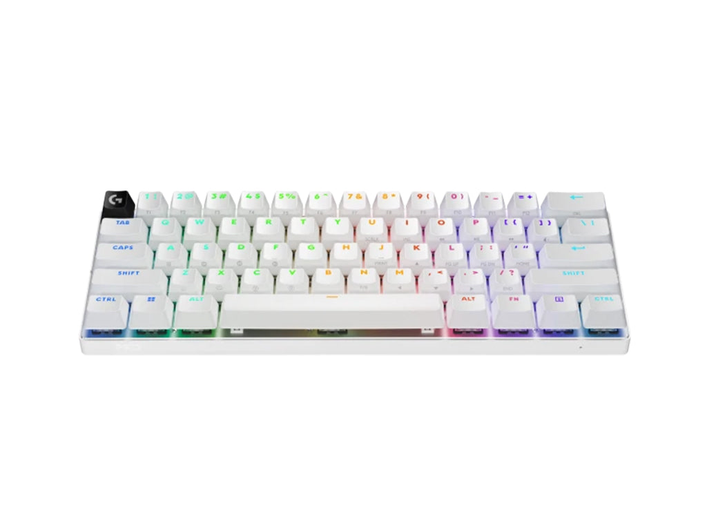 Tipkovnica Logitech PRO X 60 LIGHTSPEED Wireless, Tactile, bela, SLO g.