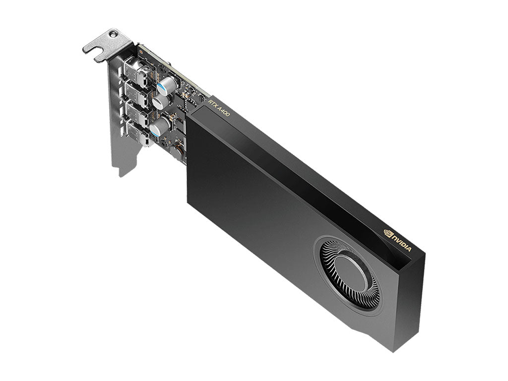 Grafična kartica NVIDIA RTX A400, 4GB GDDR6, PCIe 4.0 x8, Low Profile, PNY
