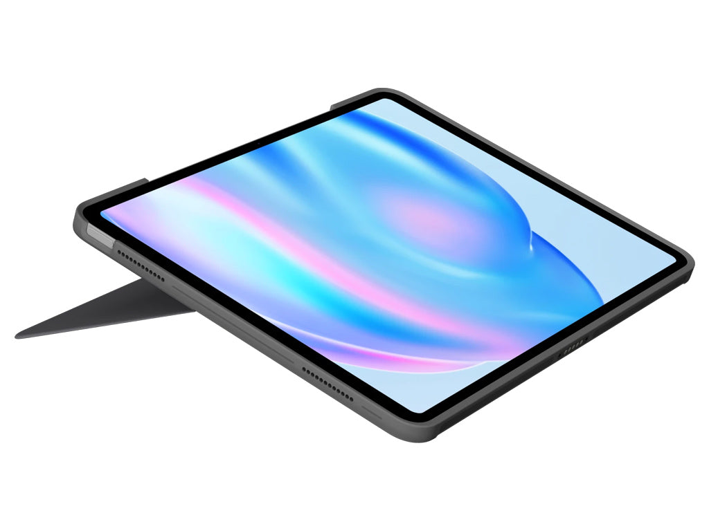 Ovitek s tipkovnico Logitech Combo Touch za iPad Air 13", M2, M3, siv, Slo g.