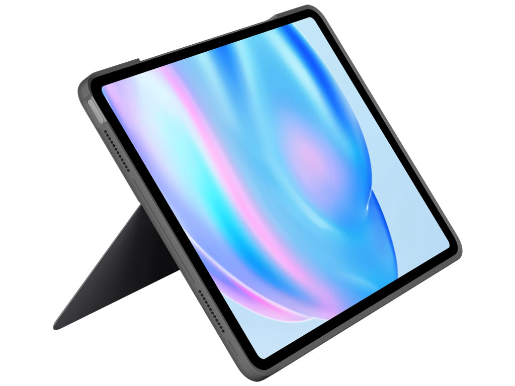 Ovitek s tipkovnico Logitech Combo Touch za iPad Air 13", M2, M3, siv, Slo g.