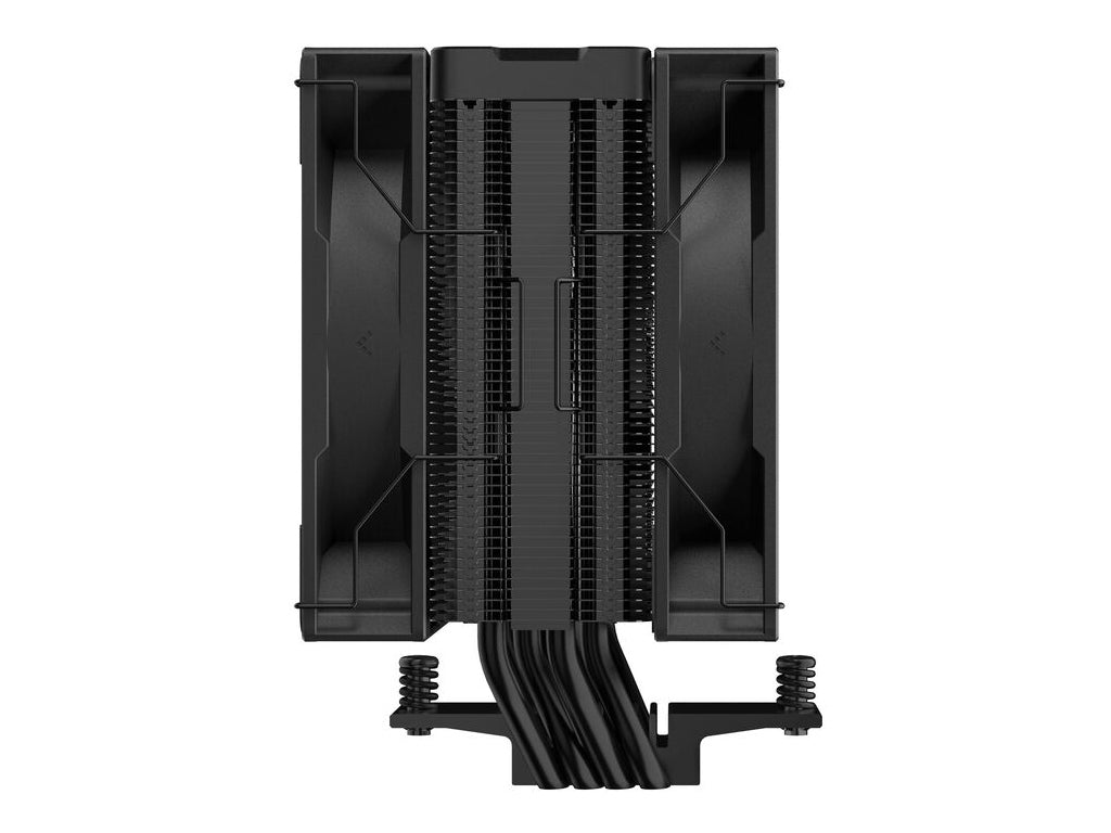 Hladilnik za procesor DeepCool AG400 Digital Plus ARGB, 2x 120mm, črn