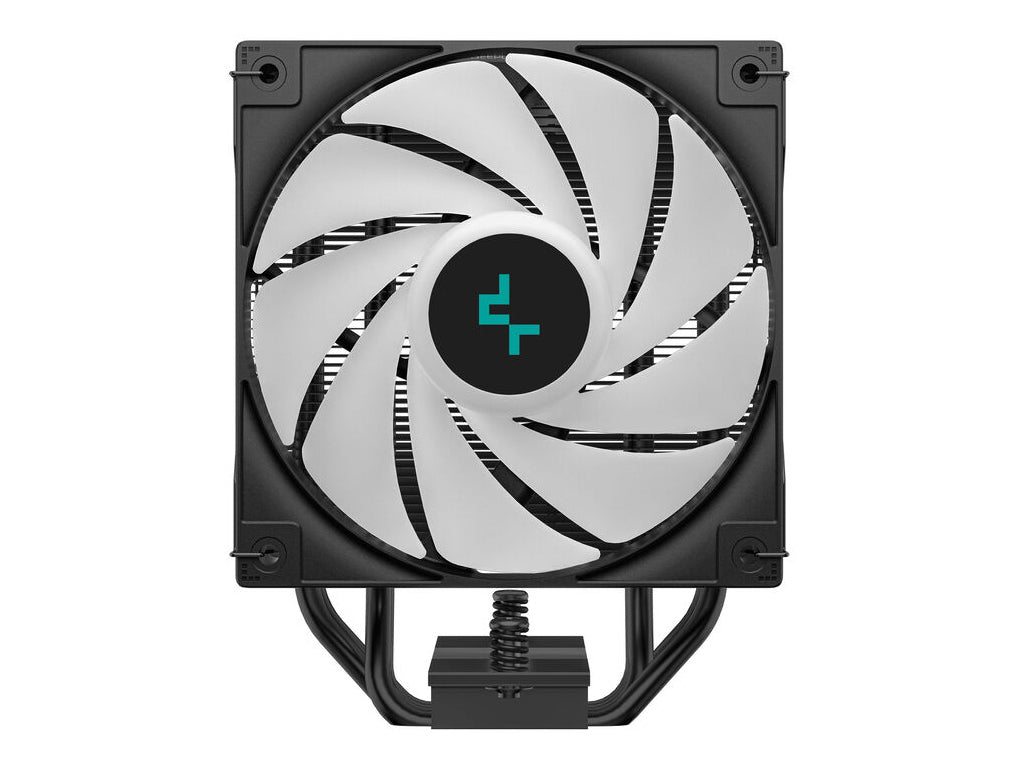 Hladilnik za procesor DeepCool AG400 Digital Plus ARGB, 2x 120mm, črn