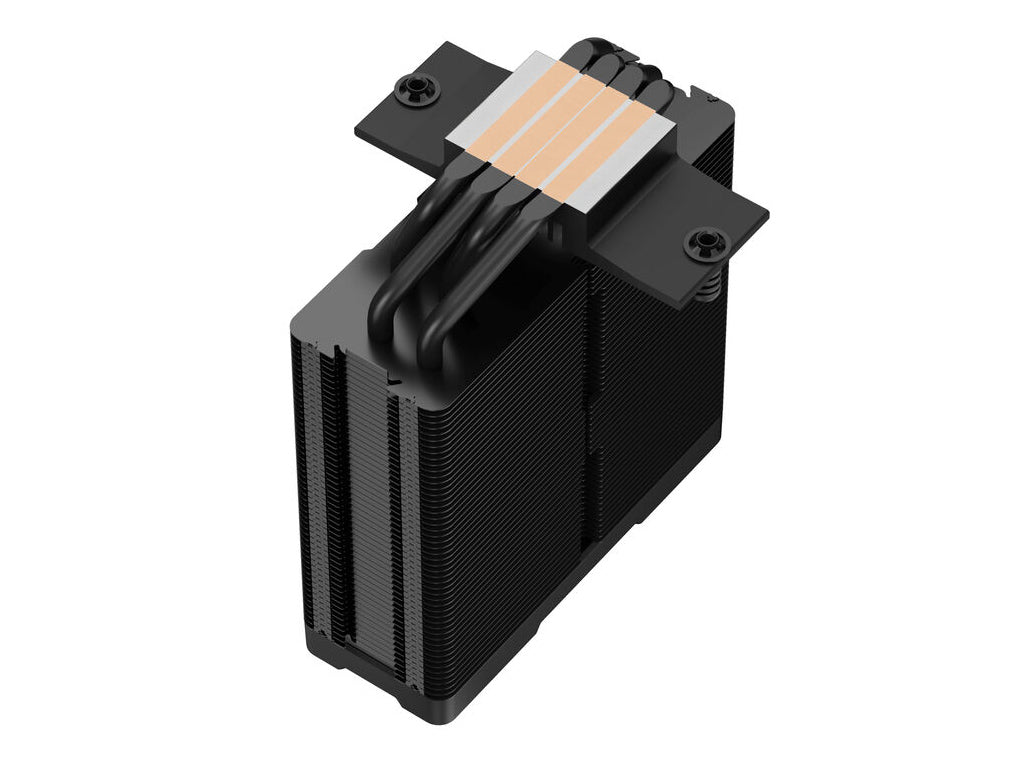 Hladilnik za procesor DeepCool AG400 Digital Plus ARGB, 2x 120mm, črn