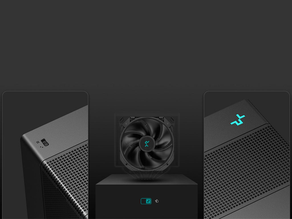 Hladilnik za procesor DeepCool ASSASSIN 4S, 140mm, črn