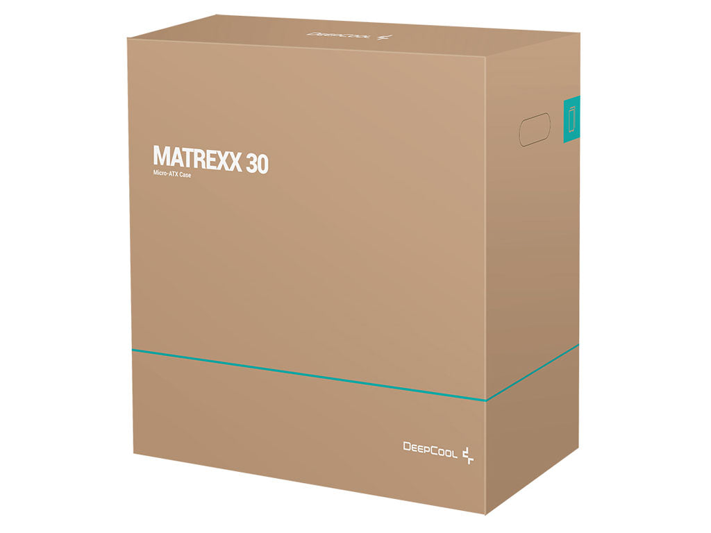 Računalniško ohišje DeepCool MATREXX 30 SI, Micro-ATX, črno
