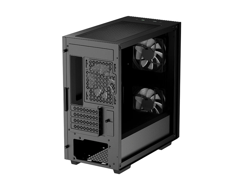 Računalniško ohišje DeepCool MATREXX 40 3FS, Micro-ATX, kaljeno steklo, črno