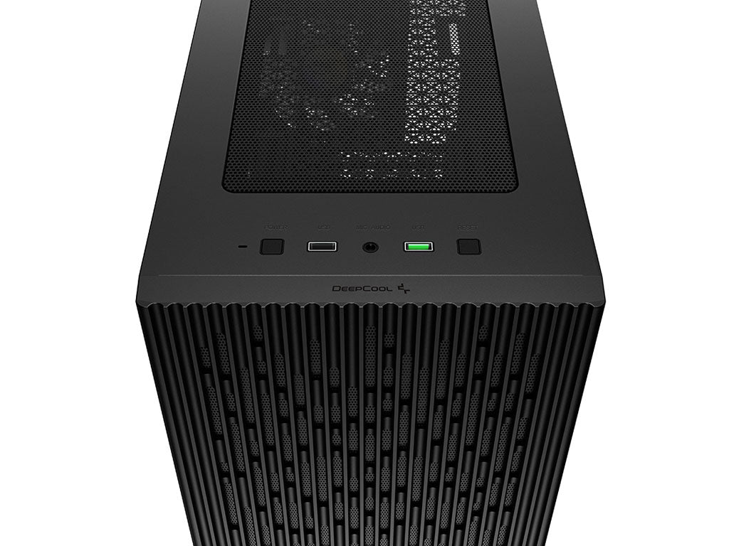 Računalniško ohišje DeepCool MATREXX 40 3FS, Micro-ATX, kaljeno steklo, črno