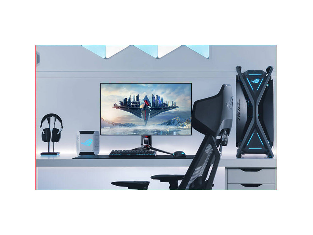 Monitor 32" (81 cm) UHD OLED 240Hz, HDR400, 2xHDMI, DisplayPort, USB-C DP Alt, 3xUSB-A, ASUS ROG Swift PG32UCDP