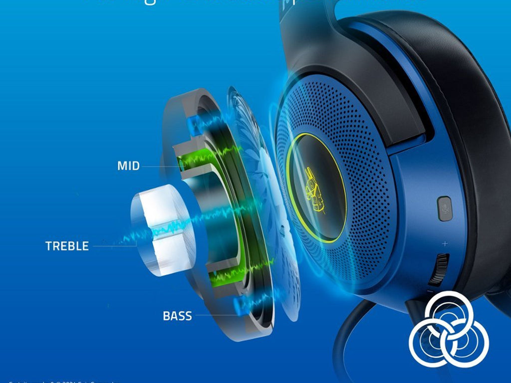 Slušalke Razer Kraken V3 X Fortnite Edition