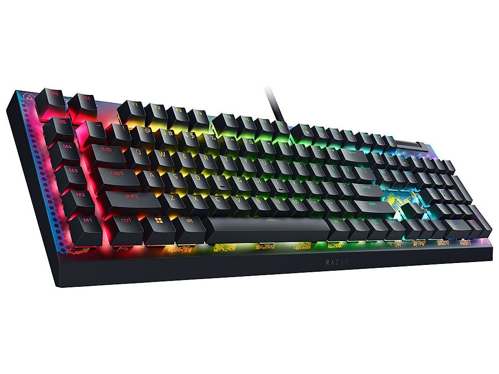 Tipkovnica Razer BlackWidow V4 X, rumena stikala, Fortnite Edition, US
